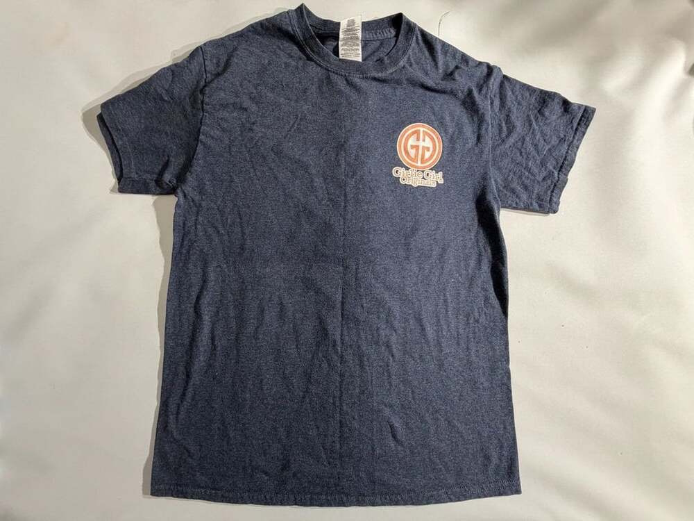 Gillie Girl Originals Dark Heather Grey Graphic T-Shirt Size M